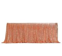 LQRCTRY Nappe plissée, Party Table Skirts 70x(122-250) cm Multicolor(Champagne,70x183cm)
