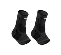 LQSCJS 1 Paire Chevillere entorse, Chevillère à Sangle, attelle de cheville, Chevilliere de Maintien Renforcé Bande pour les Foulures, Ligamentaire Entorses et Blessures Sport (Noir)
