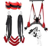 LQSSA ̣ σ Plume Rouge Flottant, Spontanée Et Facile à Nager - Balançoires en Nylon Rouge