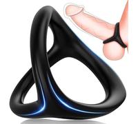 LQSSA ẹ σ Jouet Portable En Forme De Y En Silicone Noir Pour Une Expérience Confortable. Cadeau Jouet Original Pour Homme Et Femme - L10