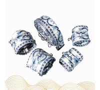 LQSSA ẹ σ Sangle De Yoga Fleurie Bleu Céladon Pour Un Beau Corps. Cadeaux Jouets Originaux Pour Hommes Et Femmes - L4