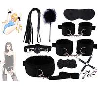 LQSSA Ensemble De 10 Vêtements en Nylon Noir, Jouets Anti-Stress, équipement De Fitness, Jeux Et Articles D'activité Familiale, Cadeaux pour Hommes Et Femmes