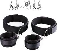 LQSSA Sangles D'entraînement De Yoga avec Sangles De Jambe en Nylon, Bracelets, Excellent Cadeau pour Les Couples, Les Jeux De Chambre, Les Sports De Plein Air, Le Camping Et Le Camping.