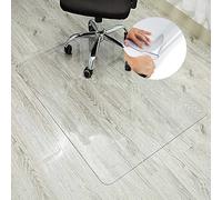 LQSSA Tapis de Chaise D'Ordinateur,Tapis de Chaise de Bureau En Pvc Transparent,Protecteur de Sol En Plastique Durable/40 * 80Cm