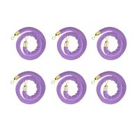 LQSYBHD 4 Pieds/121 Cm Cordes en Velours,Corde de Velours avec Crochet,Corde de Barrière,Corde Barriere,Corde de Poteau Torsadée,pour événement de Fête(Size:5ft,Color:2)