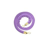LQSYBHD Corde de Barrière,Cordes en Velours avec Crochets Enclen,Corde de Velours,Corde Barriere,pour Contrôle des Foul Tapis Rouge,Poteau de Guidage(Size:5ft)