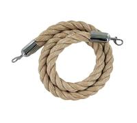 LQSYBHD Corde De Poteau Torsadée,Corde de Barrière,Corde Barriere avec Crochet,pour Les Cinémas, Les Grandes Ouvertures, Les Hôtels(Size:3ft)