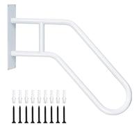 LQSYBHD Garde-Corps de 28,7 Pouces pour Escaliers Extérieurs Mains Courantes de 1 à 3 Marches Escalier de Garage pour Porche Intérieur Extérieur Fixé Au Mur Rampe Escalier de Sécurité