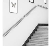 LQSYBHD Main courante d'escalier en acier inoxydable - Rampe d'escalier à montage mural - Support de sécurité pour extérieur et intérieur - Barre d'appui antidérapante (taille : 100 cm)
