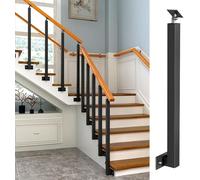 LQSYBHD Poteau de Balustres D'escalier à montage latéral, Garde-Corps Intérieur, Kit de Support de Poteau de Rampe D'escalier Balustrade Mains Courantes de Transition Piquet, Colonn(Size:100cm/39.3in)