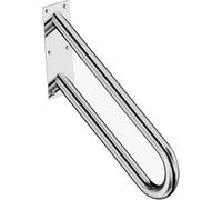 LQSYBHD Rambarde D'escalier en Acier Inoxydable en Forme de U pour 1 à 3 Marches pour Extérieure，Main Courante Murales pour Salles de Bains, Jardins, Vérandas et Hôtels, 50 Cm / 1,6 Pi