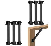 LQSYBHD Support d'angle de 45 Degrés Kit de Connecteur de Pergola en Acier Robuste Connecteur Angle pour Aménagements Extérieurs Terrasses Chalets Tonnelles Étagères à Fleurs(Size:6pcs)