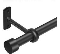 LQSYBHD Tringle Rideau 18 à 28 Pouces,Tringle télescopique avec Embout,Tringle à Rideau,Tringle à Rideau de Douche,Tringle à Rideau Moderne,Réglable(Size:48-84in)