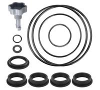 LQTSLFM Kit de Joint Pompe Piscine, Pompe à Filtre à Sable Pièces de Rechange, avec 1 Soupape de Purge d'air, 11 Joint Torique, Accessoires de Remplacement pour Pompe de Piscine et Filtre à Sable