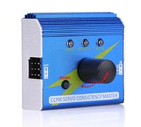 Lquminesque Testeur de servos RC et vérificateur d’ESC, testeur de régulateur de Vitesse de Moteur à 3 Modes pour Avion, Voiture, Bateau et hélicoptère radiocommandés, maître ESC en Alliage