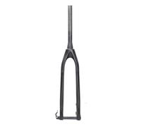 LQVAIPT Fourche de VTT Rigide en Fibre de Carbone for Freins à Disque, 26, 27,5 et 29 Pouces, Tube Conique sans Filetage 1~1/8", axe traversant Avant 15 x 100 mm(27.5")