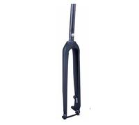 LQVAIPT Fourche Rigide en Fibre de Carbone for VTT, 26, 27,5, 29 Pouces, Frein à Disque, QR 9 x 100 mm, Tube Droit 1~1/8 Pouces, ultralégère, 450 g(Blackmatte,27.5")