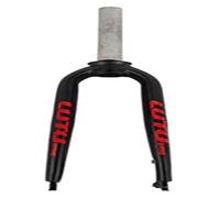 LQVAIPT Fourche VTT Rigide en Alliage d'aluminium de 1 à 1 8" 26 27,5 29" avec Frein à Disque, Fourche de vélo 28,6 mm, Tube Droit sans Filetage, Fourche Avant Ultra-légère for VTT A(B,26)