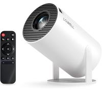 LQWELL Mini projecteur HY300 Pro, Compatible 4K 1080P, avec Android 11, Wi-FI 6, Bluetooth 5.0, Compatible Airplay et Miracast, pour Android/iPhone/PC/Mac/Switch