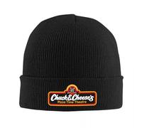 LQWSDFT Bonnet Chaud en Maille avec Logo Chuck E Cheese idéal pour l'automne et l'hiver Parfait Les activités Sportives de Plein air (Hommes Femmes Adultes) Idée Cadeau