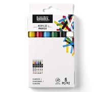 Liquitex Marqueur LQX Pointe fine – Set de 6