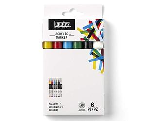 LQX MARQUEUR POINTE FINE SET 6