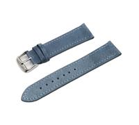 LQXHZ Bracelet de montre en cuir 18, 19, 20, 22 mm, gris, bleu, marron, pour homme, 20 mm