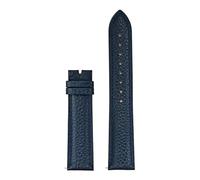 LQXHZ Bracelet De Montre En Cuir Véritable 12 13 14 15 16 17 18 19 20 21 22 23 24 Mm À Dégagement Rapide Universel For Femmes Et Hommes(Blue no buckle,23mm)
