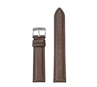 LQXHZ Bracelet De Montre En Cuir Véritable 12 13 14 15 16 17 18 19 20 21 22 23 24 Mm À Dégagement Rapide Universel For Femmes Et Hommes(Brown,17mm)