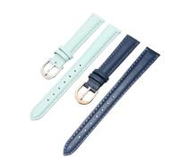 LQXHZ Bracelet De Montre En Cuir Véritable For Femme, Uni, Bleu, Rose, Gris, 14, 16, 18, 20 Mm(Gary rosegold,20mm)