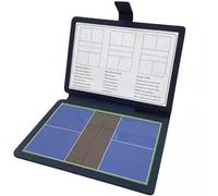LQYDQSC Planche de Coaching Pickleball Portative，Tableau Tactique Pickleball Magnétique Effaçable à Sec - Planche d’Entraîneur avec Marqueur et Aimants