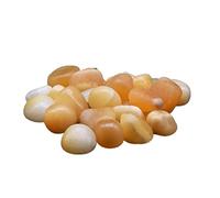 LQYXGS Décoration d'intérieur en Pierre de Cristal 10-20 mm 100 g de Quartz Gravier Cristal Pierre dégringolée Calcite Naturelle