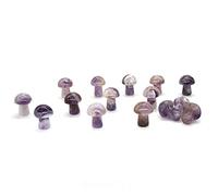 LQYXGS Décoration d'intérieur en Pierre de Cristal 2 0mm Mini Figurine Naturelle Crise DE Cristal Quartz, 0PCS / Ensemble(22)