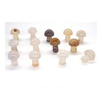 LQYXGS Décoration d'intérieur en Pierre de Cristal 2 0mm Mini Figurine Naturelle Crise DE Cristal Quartz, 0PCS / Ensemble(12)