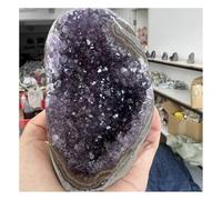 LQYXGS Décoration d'intérieur en Pierre de Cristal 592 g, 10 cm, Cristal de Quartz Calcite améthyste rêve Naturel