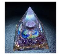 LQYXGS Décoration d'intérieur en Pierre de Cristal 6 0mm Chakra Méditation Améthyste Crystal Sphère & Obsidienne Quartz Orgone Pyramid(F)