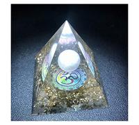 LQYXGS Décoration d'intérieur en Pierre de Cristal 6 0mm Chakra Méditation Améthyste Crystal Sphère & Obsidienne Quartz Orgone Pyramid(C)