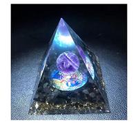 LQYXGS Décoration d'intérieur en Pierre de Cristal 6 0mm Chakra Méditation Améthyste Crystal Sphère & Obsidienne Quartz Orgone Pyramid(B)