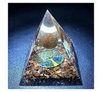 LQYXGS Décoration d'intérieur en Pierre de Cristal 6 0mm Chakra Méditation Améthyste Crystal Sphère & Obsidienne Quartz Orgone Pyramid(H)