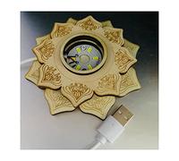 LQYXGS Décoration d'intérieur en Pierre de Cristal 6-20 cm Lampe Naturelle Cristal Gypse Pierres précieuses décor à la Maison(D2 10.8CM)