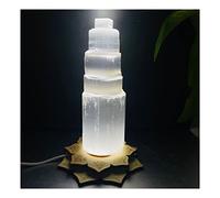 LQYXGS Décoration d'intérieur en Pierre de Cristal 6-20 cm Lampe Naturelle Cristal Gypse Pierres précieuses décor à la Maison(A1 6CM)