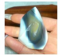 LQYXGS Décoration d'intérieur en Pierre de Cristal Agate Naturelle en Cristal de Flamme, Formes Libres, décorations for la Maison(76g 46mm)