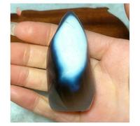 LQYXGS Décoration d'intérieur en Pierre de Cristal Agate Naturelle en Cristal de Flamme, Formes Libres, décorations for la Maison(80g 64mm)