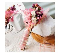 LQYXGS Décoration d'intérieur en Pierre de Cristal Améthyste Naturelle Cristal Point Colonne Fleur Rose Quartz Baguette(Rose Quartz)