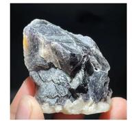 LQYXGS Décoration d'intérieur en Pierre de Cristal Spécimen minéral de Fluorite Rose Noire Naturelle, Rouge pétrole et Jaune Fluorescent, for la décoration intérieure