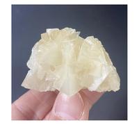 LQYXGS Décoration d'intérieur en Pierre de Cristal Spécimen minéral en amas de Cristaux Calcite Naturelle, Roche Quartz décorative