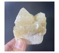 LQYXGS Décoration d'intérieur en Pierre de Cristal Spécimen minéral en amas de Cristaux Calcite Naturelle, Roche Quartz décorative