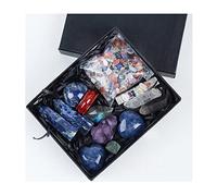 LQYXGS Décoration d'intérieur en Pierre de Cristal Spécimens de Quartz Naturel Boîte-Cadeau Chakra Stone Divination Aura Magic Wand Energy Forfait(2)