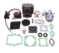 LQYXGS Kit de Bobine d'allumage de carburateur, Cylindre, Piston, 40mm, for élément de Filtre à Air NB411 CG411, Joint de collecteur d'admission, Jeu de Joints d'huile
