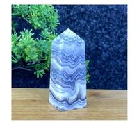 LQYXGS Pierre de cristal pour décoration d'intérieur Rare Naturelle Rayée Calcite et Agate Crystal Tower Décoration de la maison